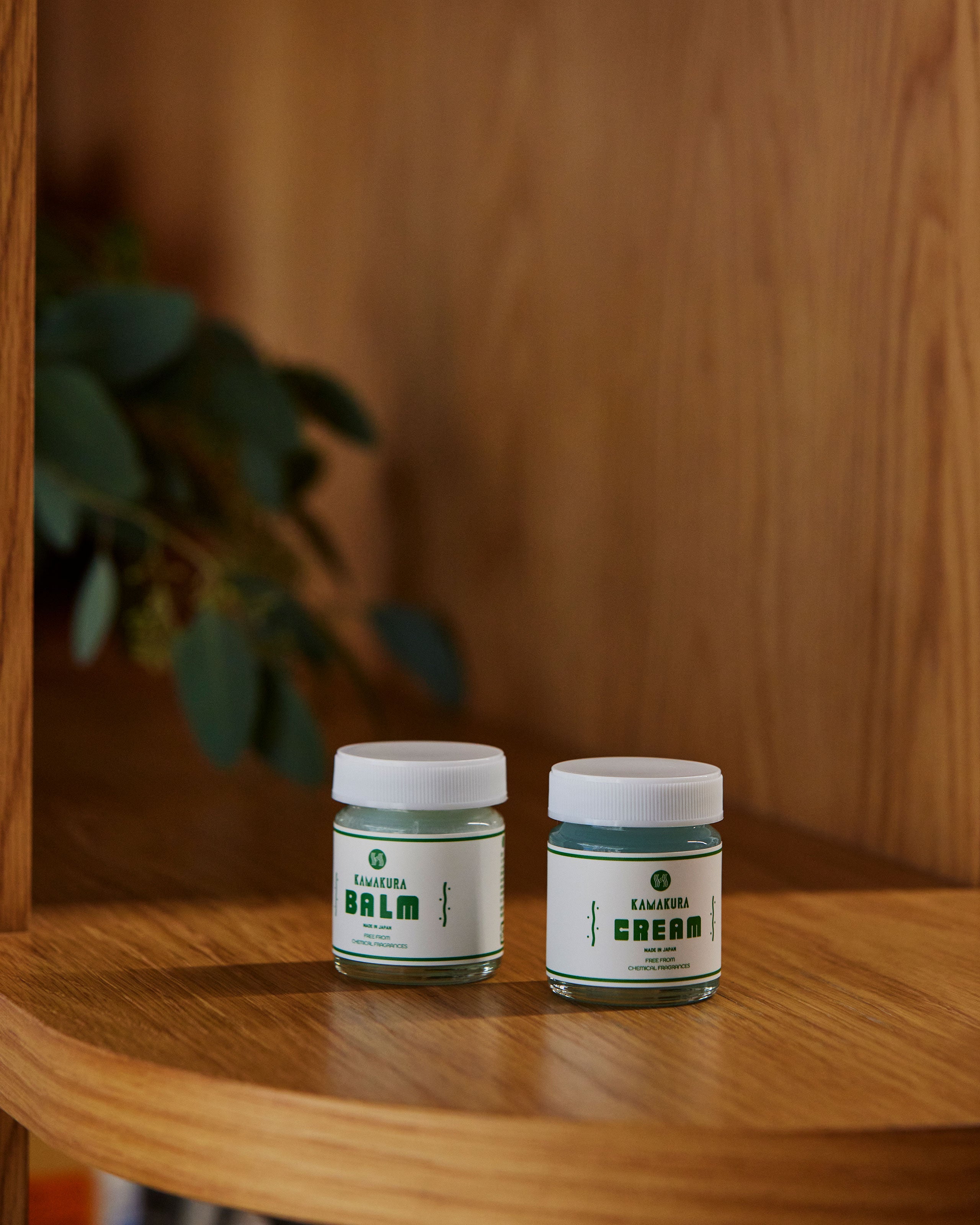 H product ヘアバーム 35g ＆ ヘアクリーム 35g セット 鎌倉の香り 自然派 スタイリング 世界観イメージ