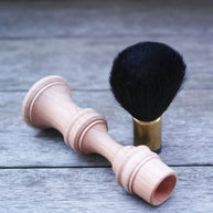 HUMBLE CRAFT フェイスブラシ 交換可能パーツ 天然木グリップ ＆ ブラシヘッド 日本製 職人仕上げ